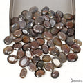 500 Ct Natural Untreated Gray Sapphire Oval Faceted Loose Gemstone Lot 65 Pcs