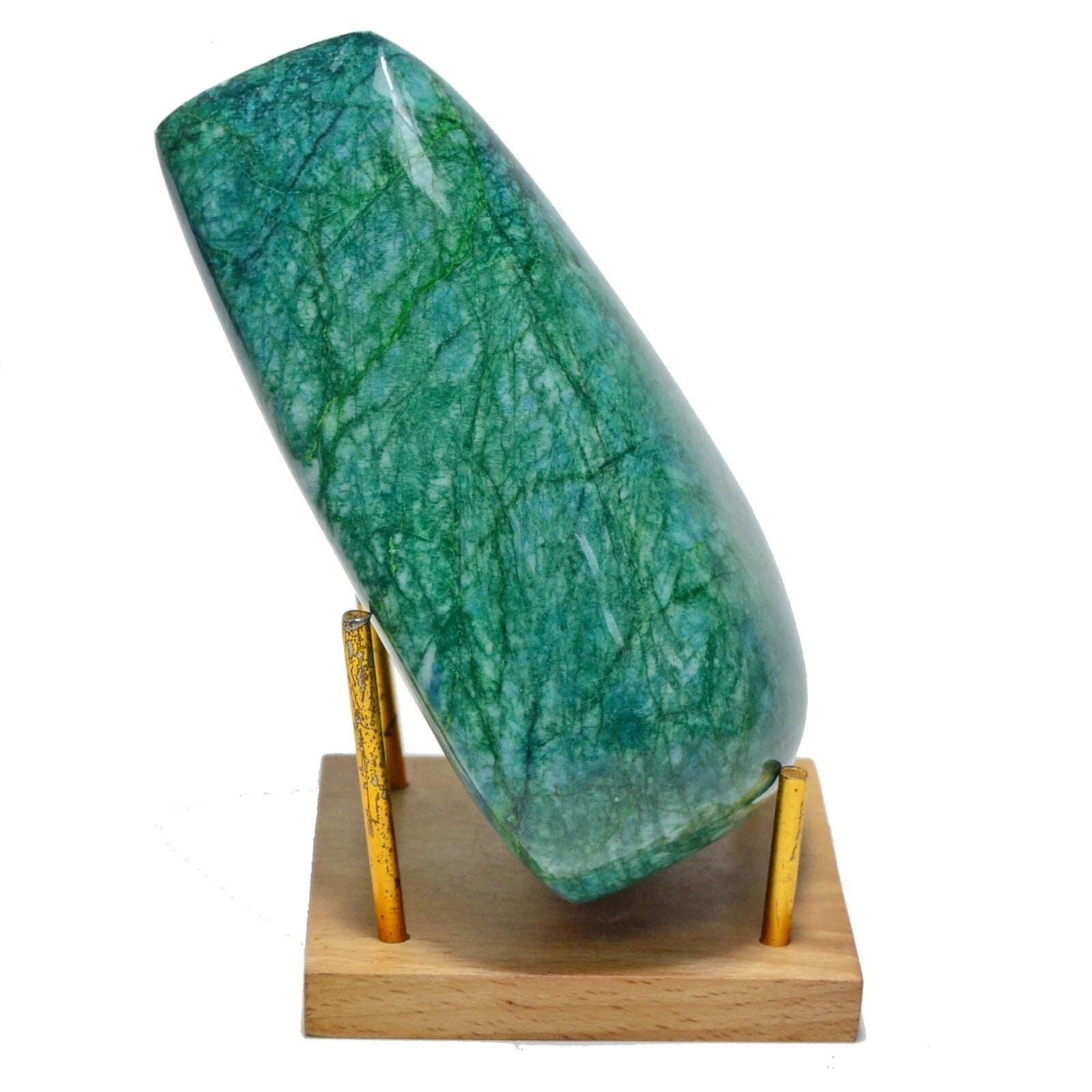 MUSEUM GRADE 4185 Ct Natural Emerald Green Pear Cabochon Huge Gemstone Rare