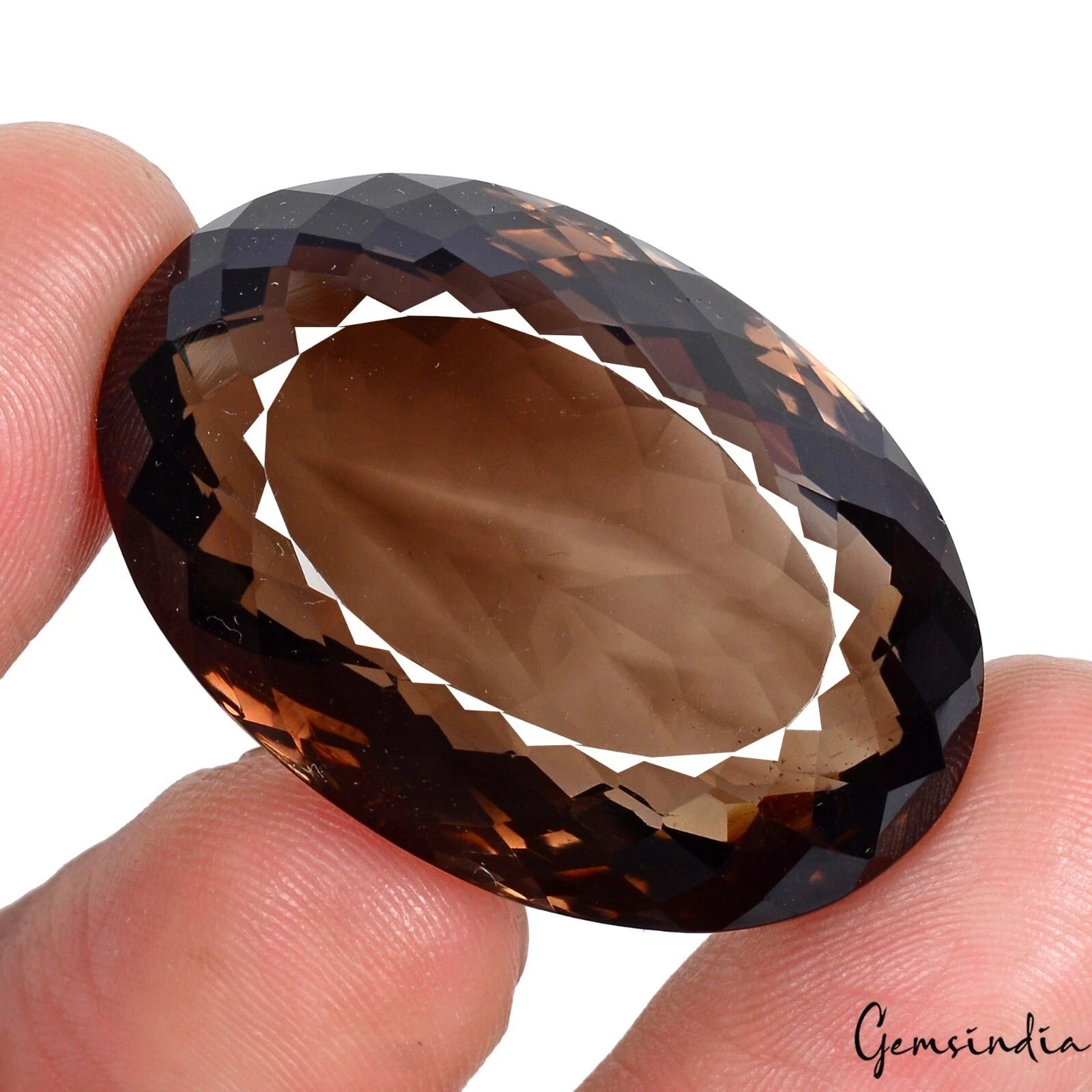 85.40 Ct Huge Natural Smoky Quartz AAA+ Super Deluxe Quality Unheated Gemstone