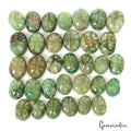 Emerald Loose Gemstone, Color Enhanced, Green — 14mm to 17mm, 330 Ct, Brazil