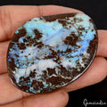 155+Ct Natural Untreated Australian Boulder Opal Fancy Cab Loose Gem For Pendant