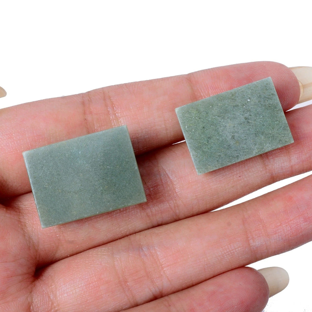 64.90 Ct Natural Untreated Green Guatemala Jadeite Jade Baguette Cut Loose Gems