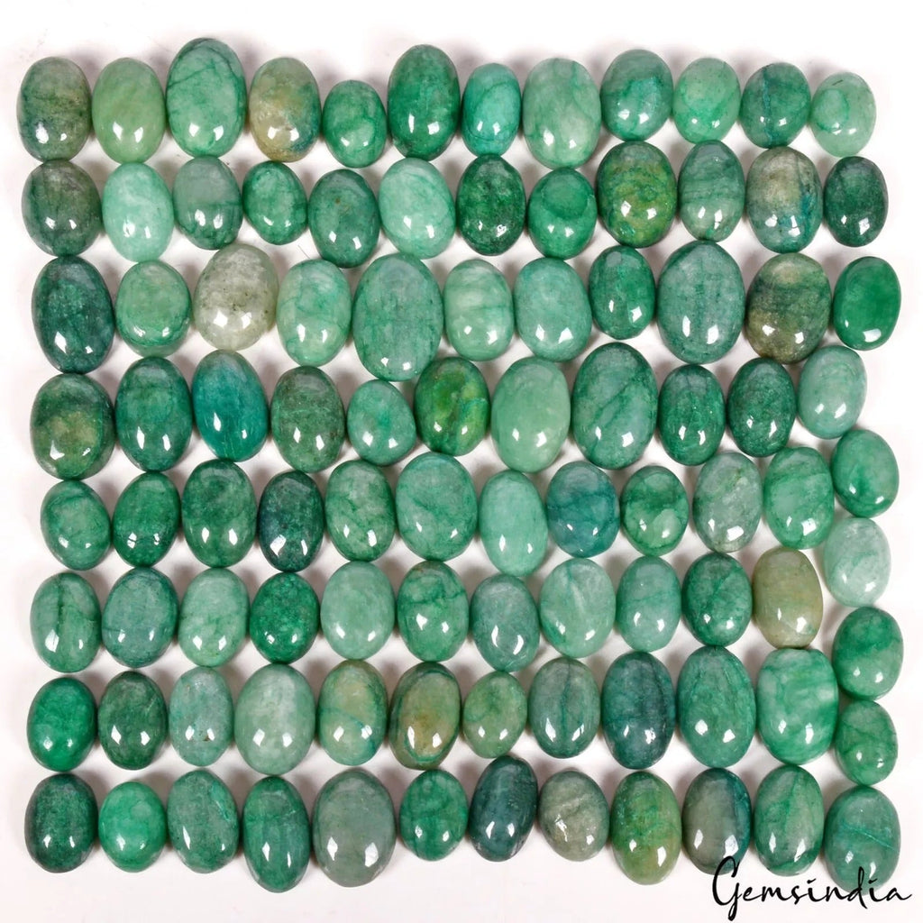 1500 Ct New Bargain Price Lot Natural Colombian Emerald Oval Cabochon Gemstones