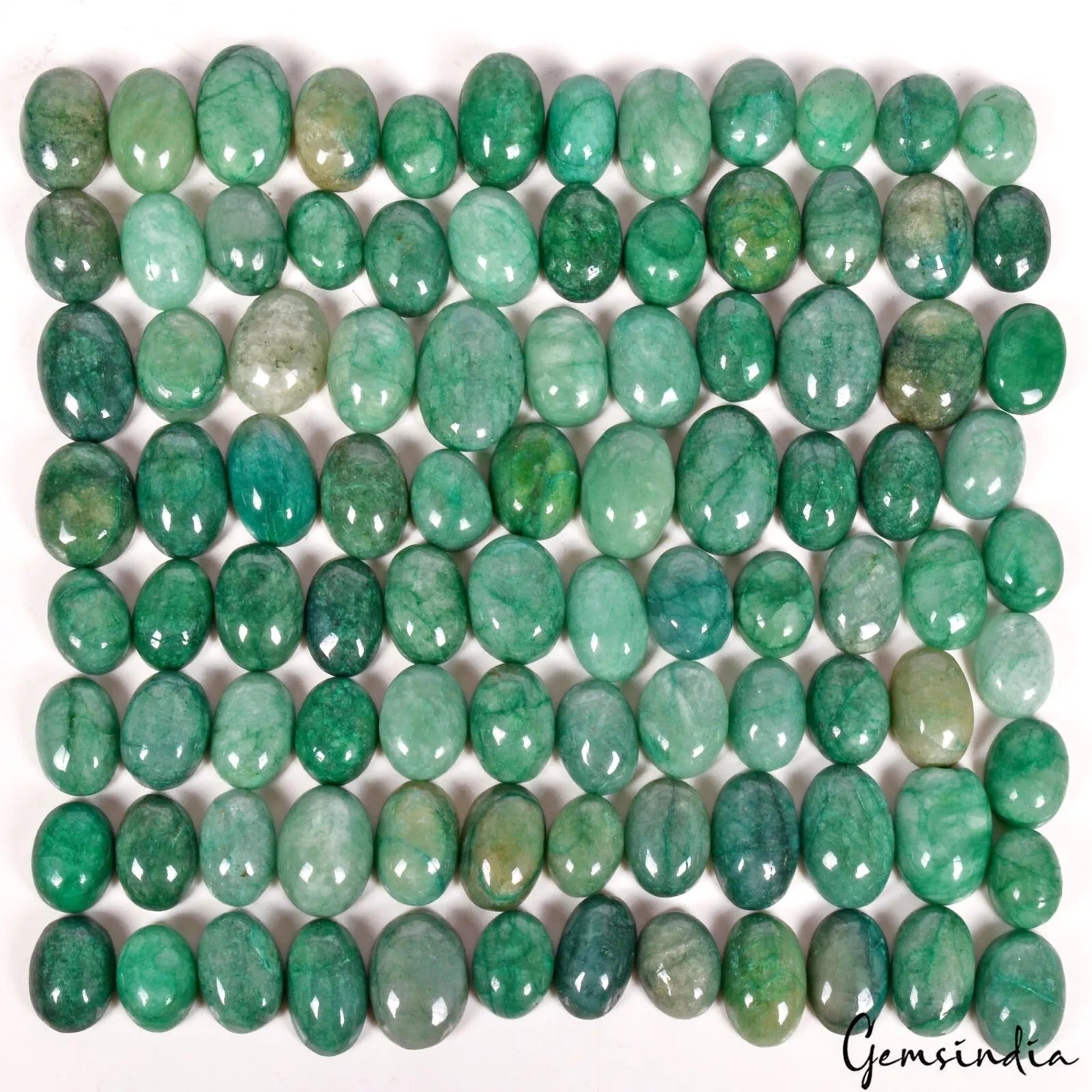 1500 Ct New Bargain Price Lot Natural Colombian Emerald Oval Cabochon Gemstones