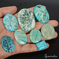 8 Pc Chinese Blue Turquoise Hand Carved Jewelry Kind Loose Gemstones Lot ~530 Ct