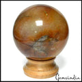 Aventurine Sphere, Brown — 2.9 " in diameter, 3220 Ct, Madagascar
