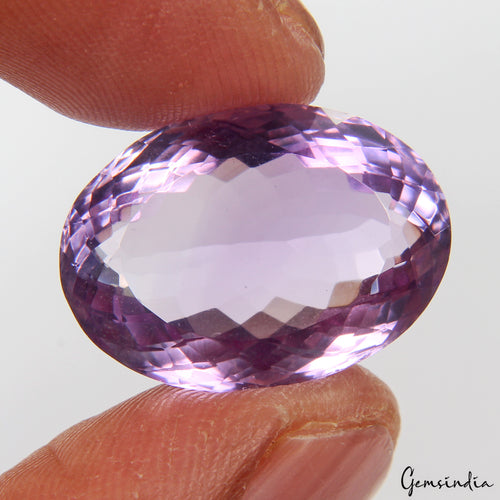 Amethyst Loose Gemstone, Untreated — 22x1610mm, 23.80 Ct