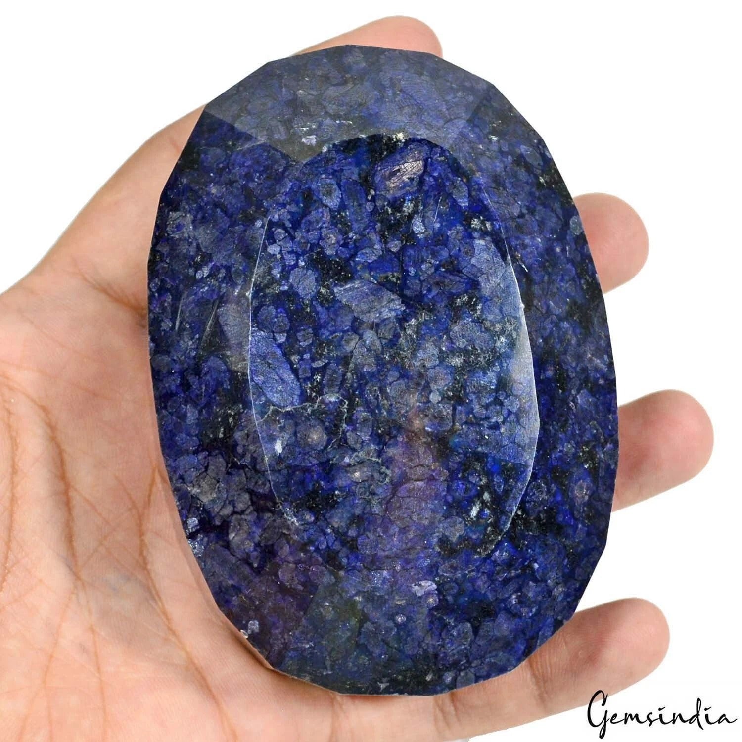 3440 Ct Natural Blue Sapphire Oval Faceted Earth Mined Museum Size Loose Gems