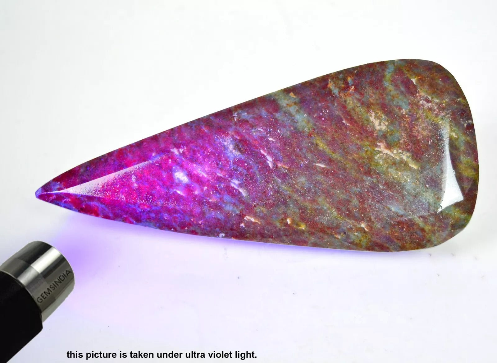 2600 Ct Natural Ruby Kyanite Huge Pear Cut Earth-mined Untreated Museum Size Gem