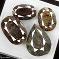 Sapphire Loose Gemstone, Untreated, Black — 33mm to 45mm, 700 Ct, Madagascar