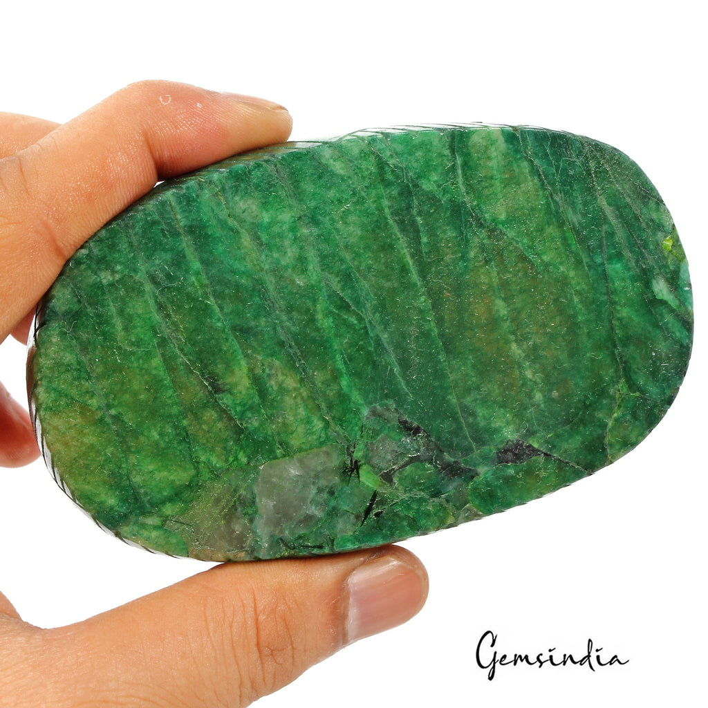 2280 Cts Natural Brazilian Dark Green Emerald Oval Carving Huge Earth Mined Gem