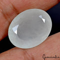 Aquamarine Loose Gemstone, Oval Cut, Untreated — 22x17x10mm, 24.30 Ct, Brazil