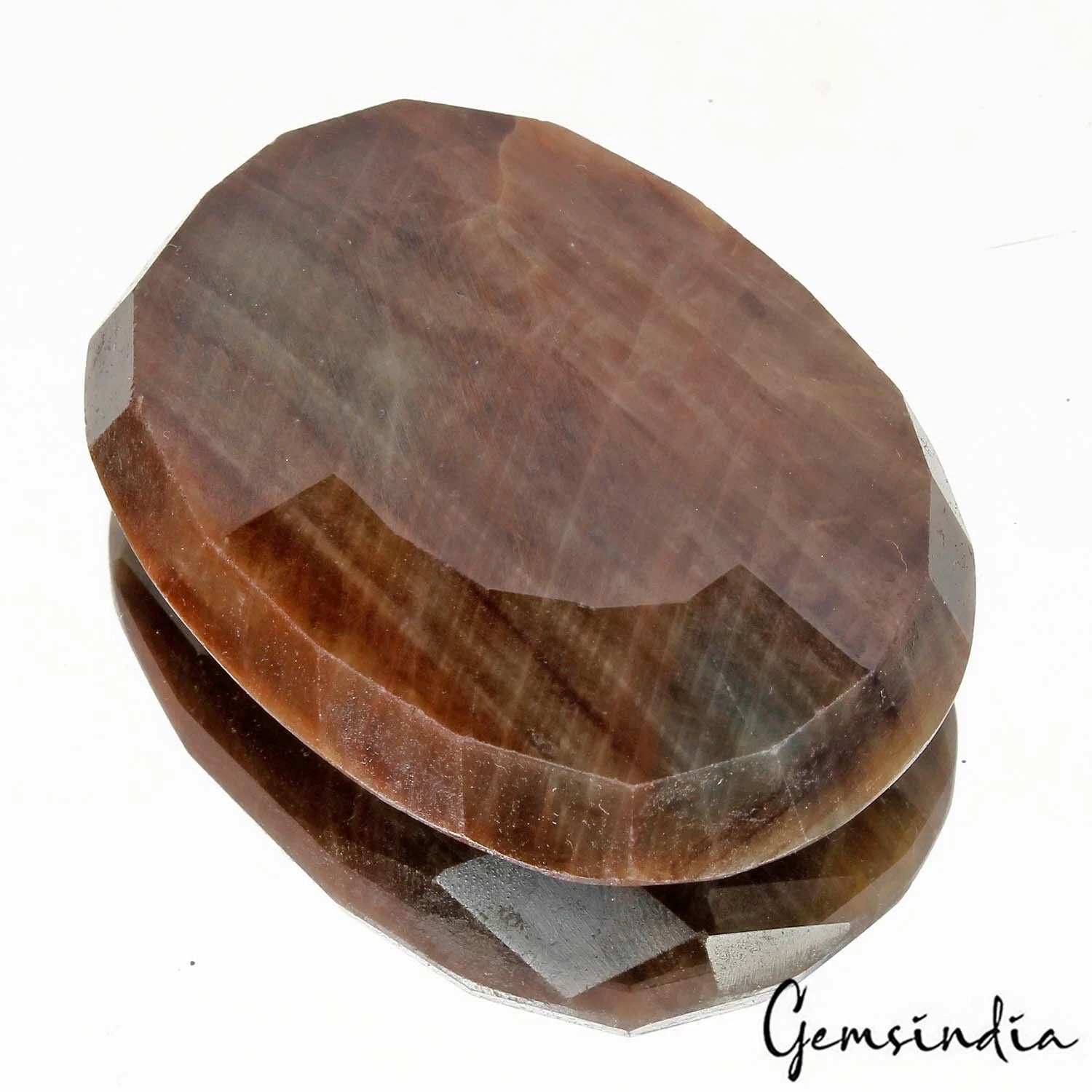 450 Ct Natural Untreated Brown Sapphire Oval Cut Faceted Earth Mined Huge Gems