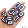 680 Ct Natural Blue Sapphire Octagon Cut Faceted Loose Jewelry King Gem Lot 10Pc