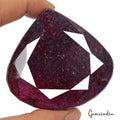 Large Natural Red Ruby 1700 Ct Faceted Pear Ruby Huge Loose Earth Mined Gemstone
