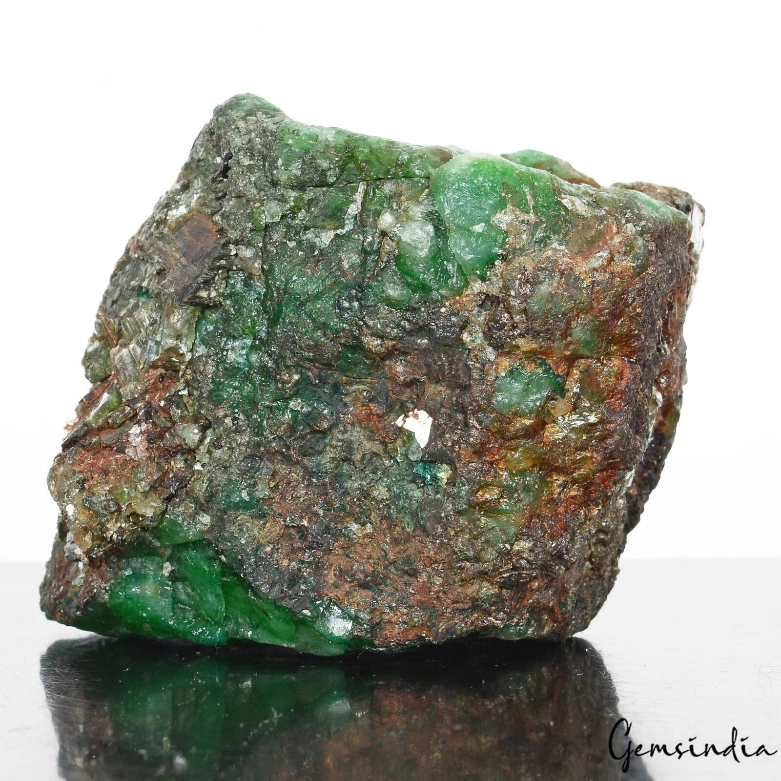 2770 Cts Natural Brazilian Green Emerald Uncut Rough Rock Huge Loose Healing Gem
