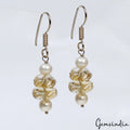Citrine Earrings, Yellow — 5mm, 28.00 Ct, Brazil