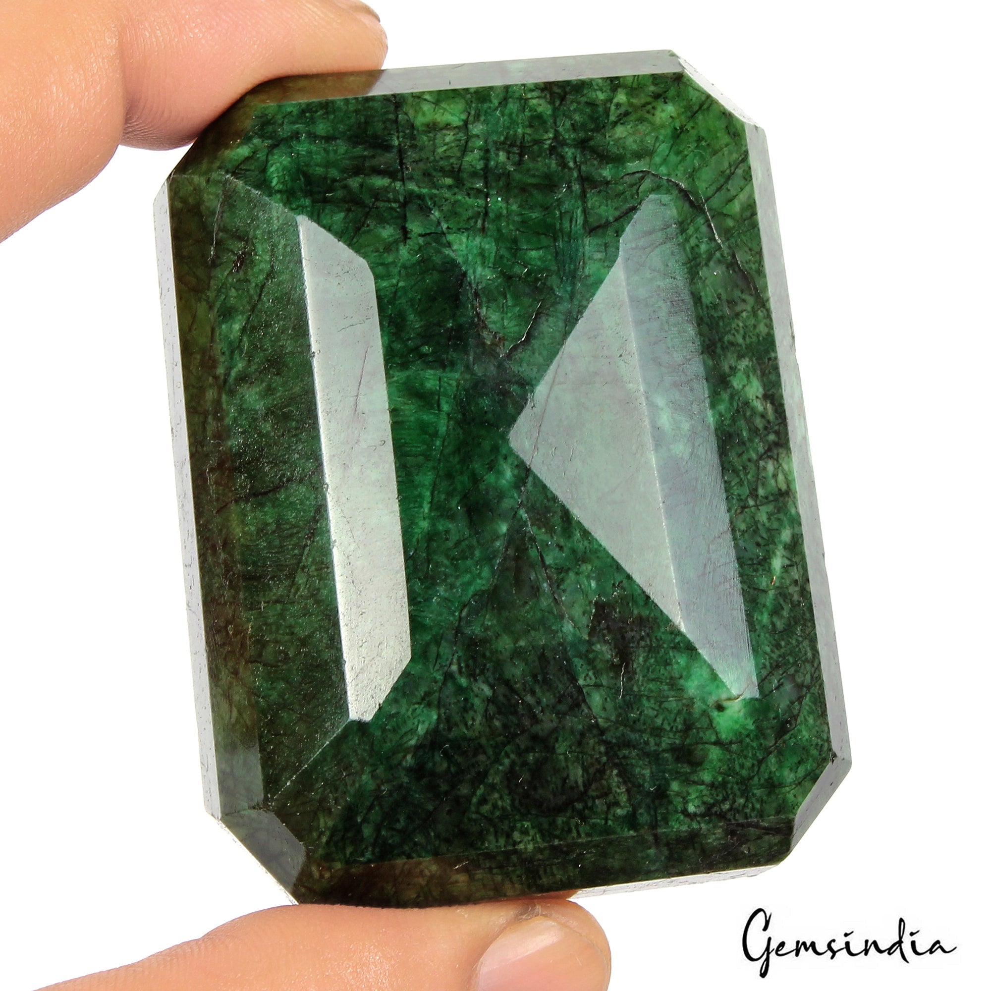 900 Ct Natural Green Brazilian Emerald Octagon Faceted Earth Mined Loose Gems