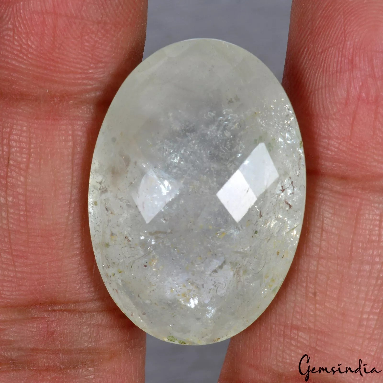 Certified 57.40 Ct Natural Aquamarine Oval Checker Cut AAA Grade Loose Gemstone