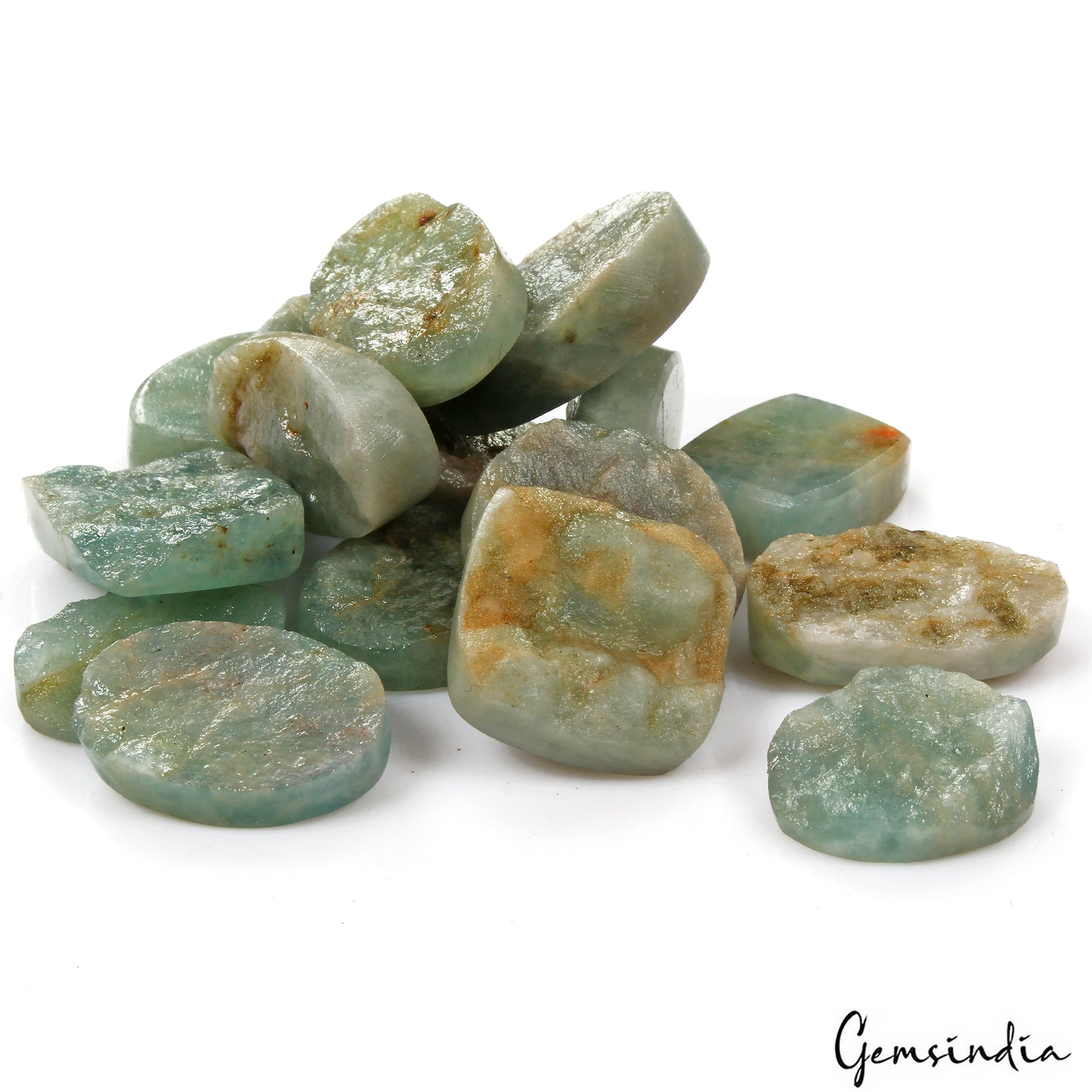 680 Cts/15 Pcs Natural Untreated Beryl Aquamarine Rough Druzy Wholesale Gems Lot