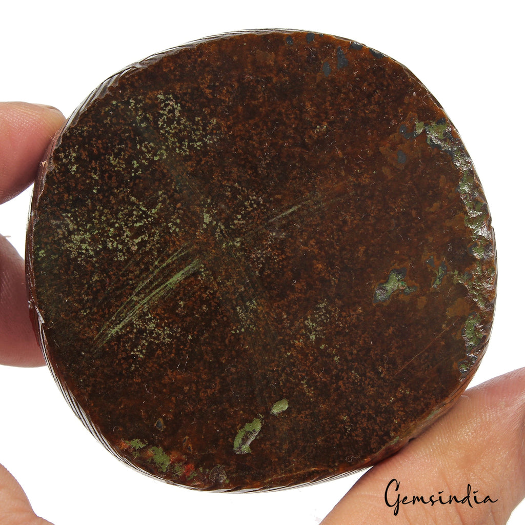 1580 Ct Natural Untreated Brown Red Tiger Eye Round Carving Earth Mined Gemstone