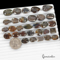 470 Ct/46 Pcs Natural Untreated Brown Sapphire Mix Cut Loose Gem Lot For Jewelry