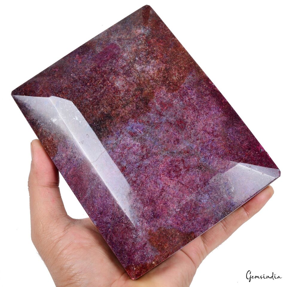 Ruby Loose Gemstone, Color Enhanced — 6.25x5x2.25 Inches, 12950 Ct (2.95 Kg), Madagascar