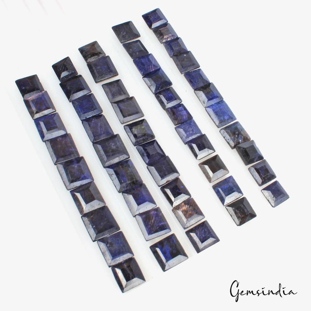 Blue Sapphire Lot, Loose Gemstone, Color Enhanced — 50 Pieces, 10mm To 13mm, 500 Ct, Madagascar