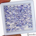 Tanzanite Lot, Loose Gemstone, Marquise Cut, Untreated — 87 Pieces, 4mm to 5mm, 10.40 Ct