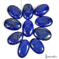 Lapis Lazuli Beaded Strand, Color Enhanced, Blue — 32mm to 35mm, 530 Ct