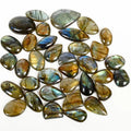 19-36MM Multi Fire Labradorite Mix Shape Cabochon Loose Wholesale Gemstones Lot