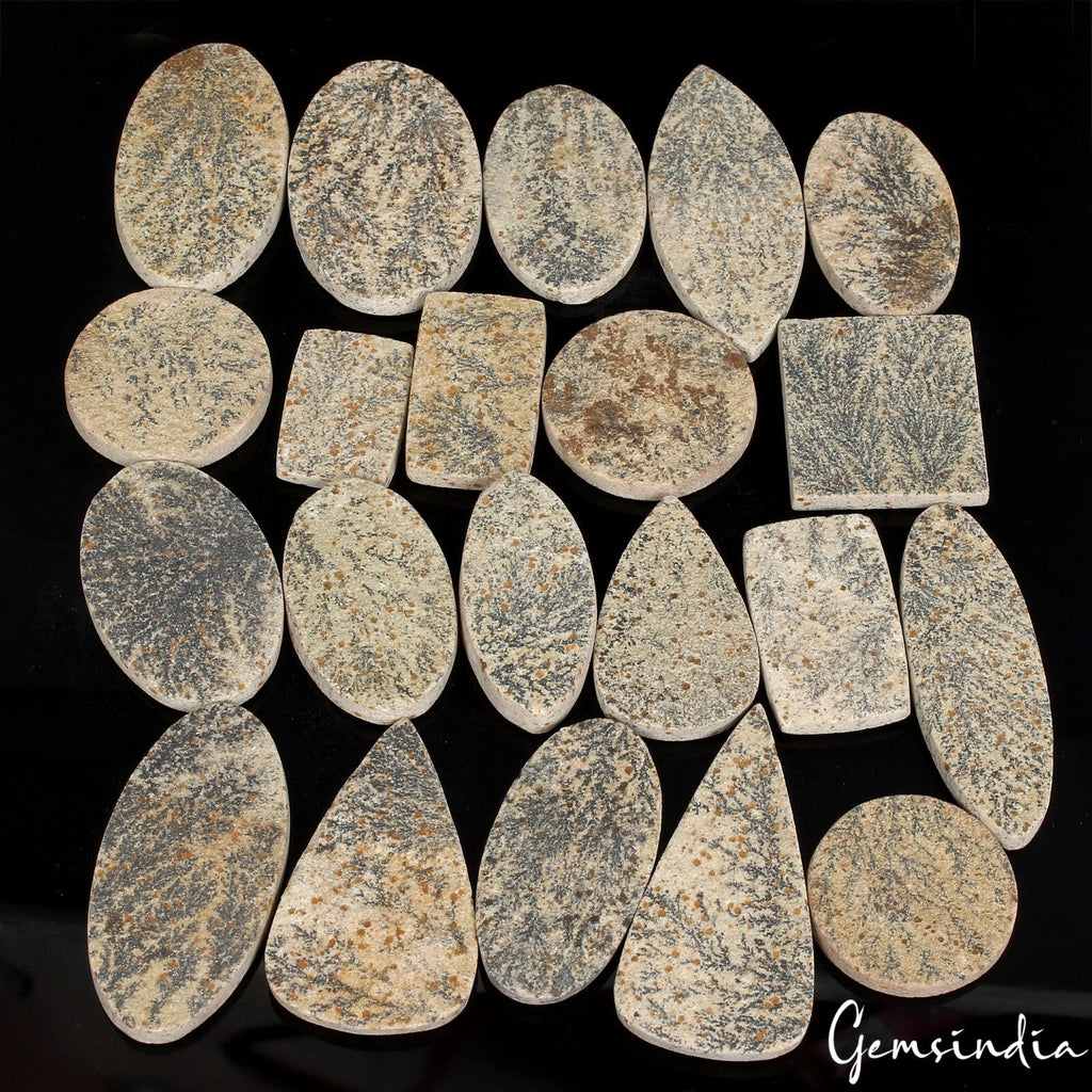Psilomelane Lot, Loose Gemstone, Untreated — 16 Pieces, 24mm to 51mm, 700 Ct