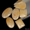 Peach Color Quartz Natural Lot Handmade Cabochon 700 Ct Wholesale Loose Gemstone