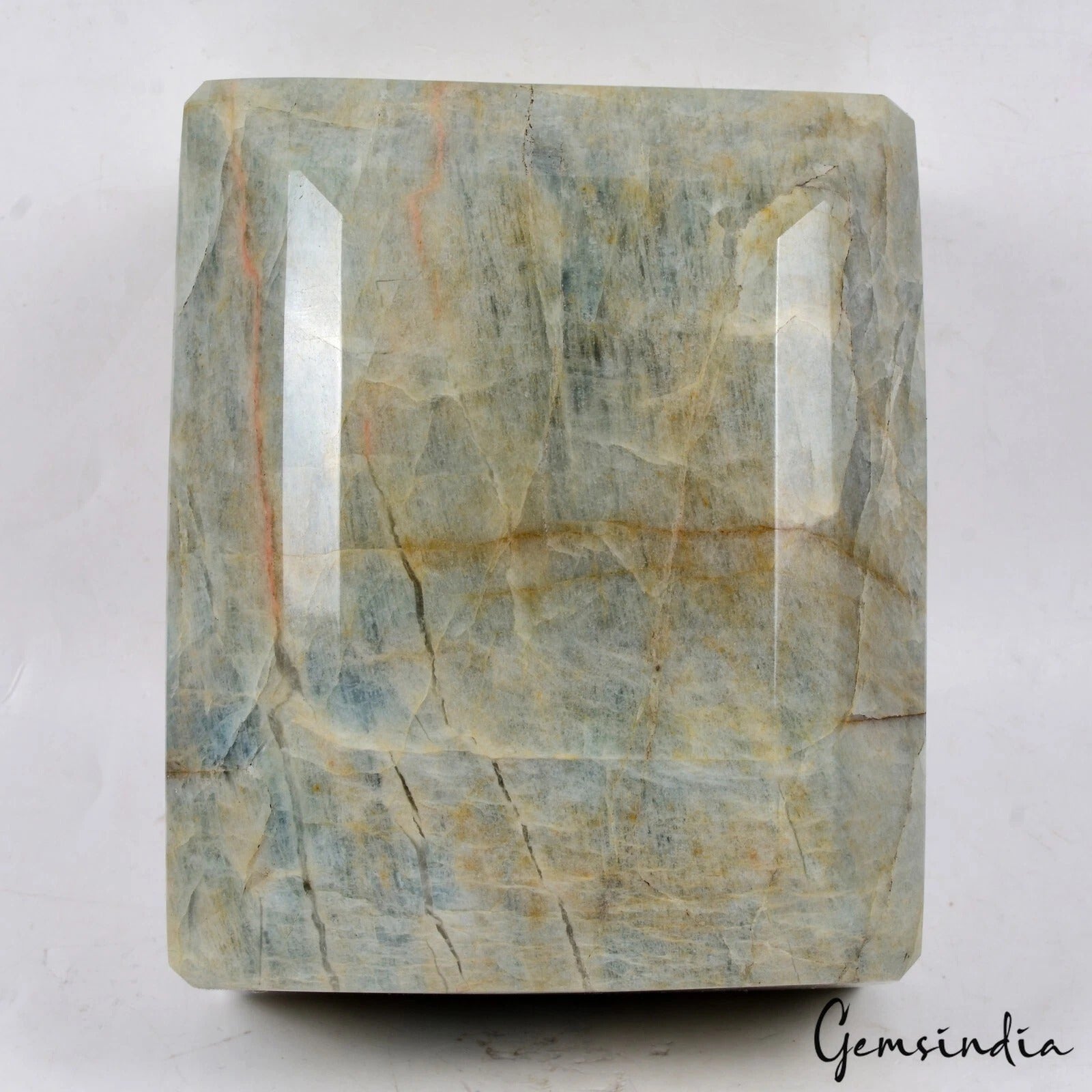 Beryl Loose Gemstone, Untreated — 4.6x3.9x4 Inch, 11450 Ct (2.29 Kg), Brazil