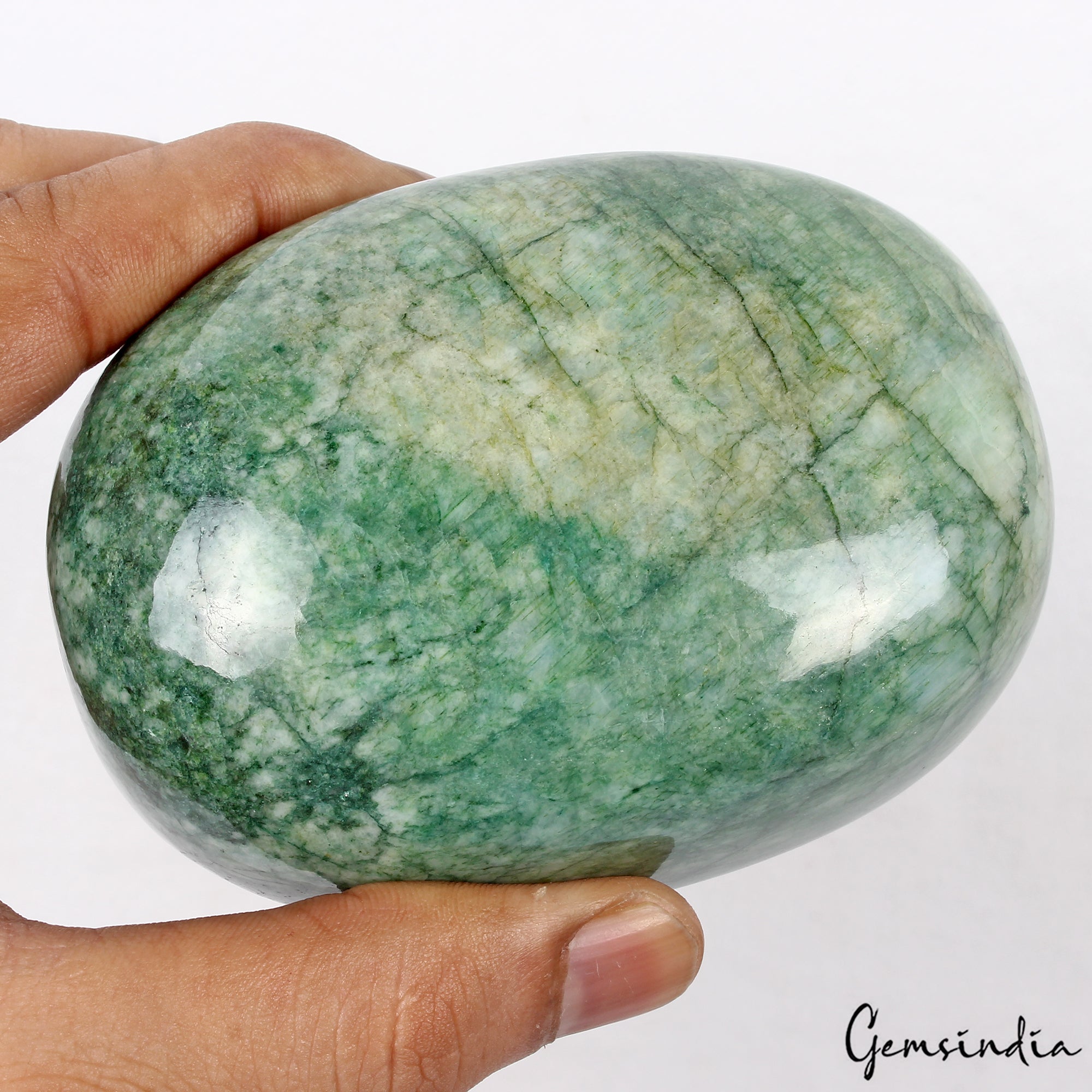 2800 Cts Natural Green Emerald Oval Cabochon Loose Earth mined Gemstone, Brazil