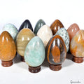 Multi-Gemstone Sphere, Untreated — 12 Pieces, 65mm to 66mm, 2.1 Kg (10800 Ct)