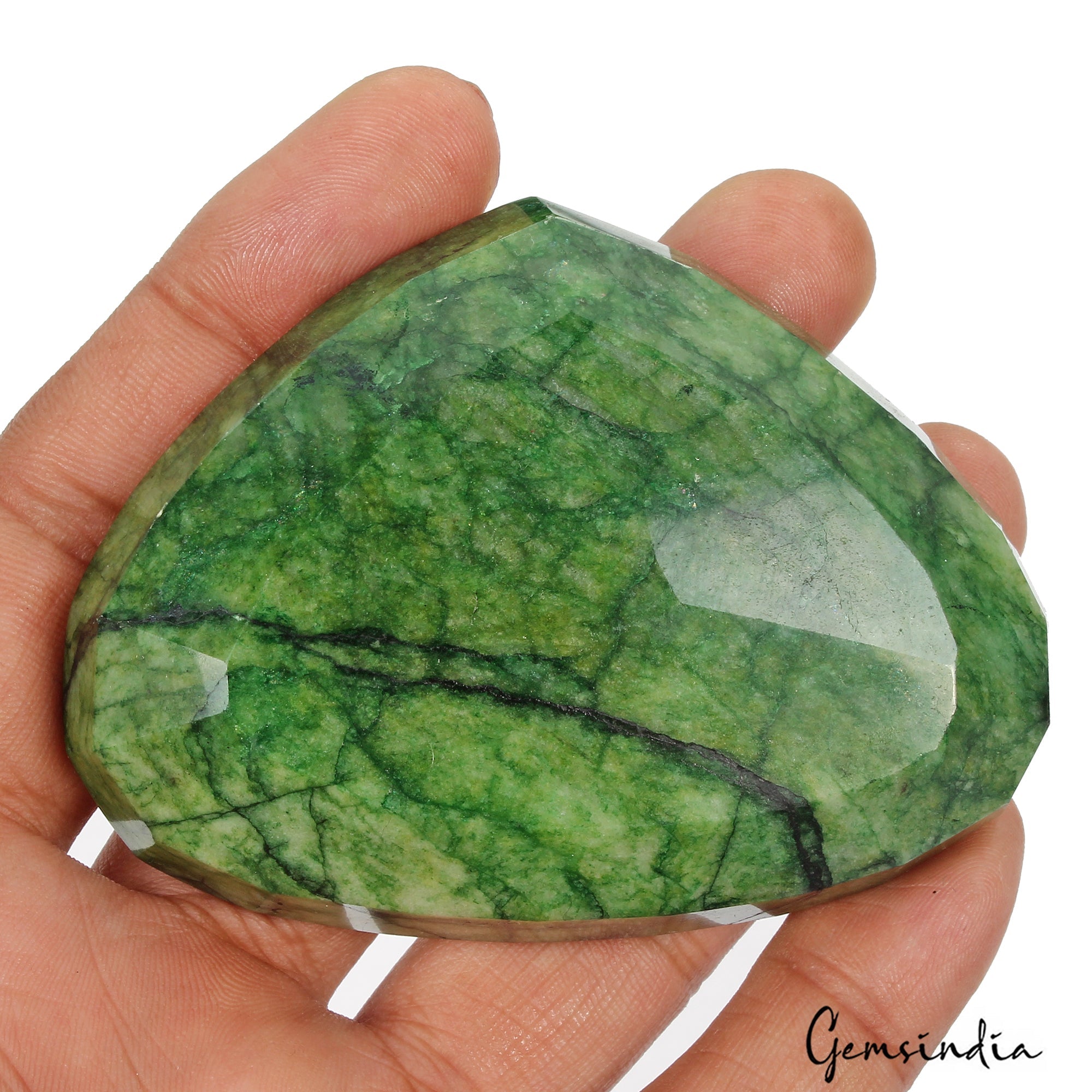 700 Cts Natural Brazilian Green Emerald Pear Cut Huge Size Loose Earth mined Gem