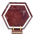 Huge 3300 Ct Natural Huge Red Ruby Hexagon Cut Earth Mined Museum Size Loose Gem