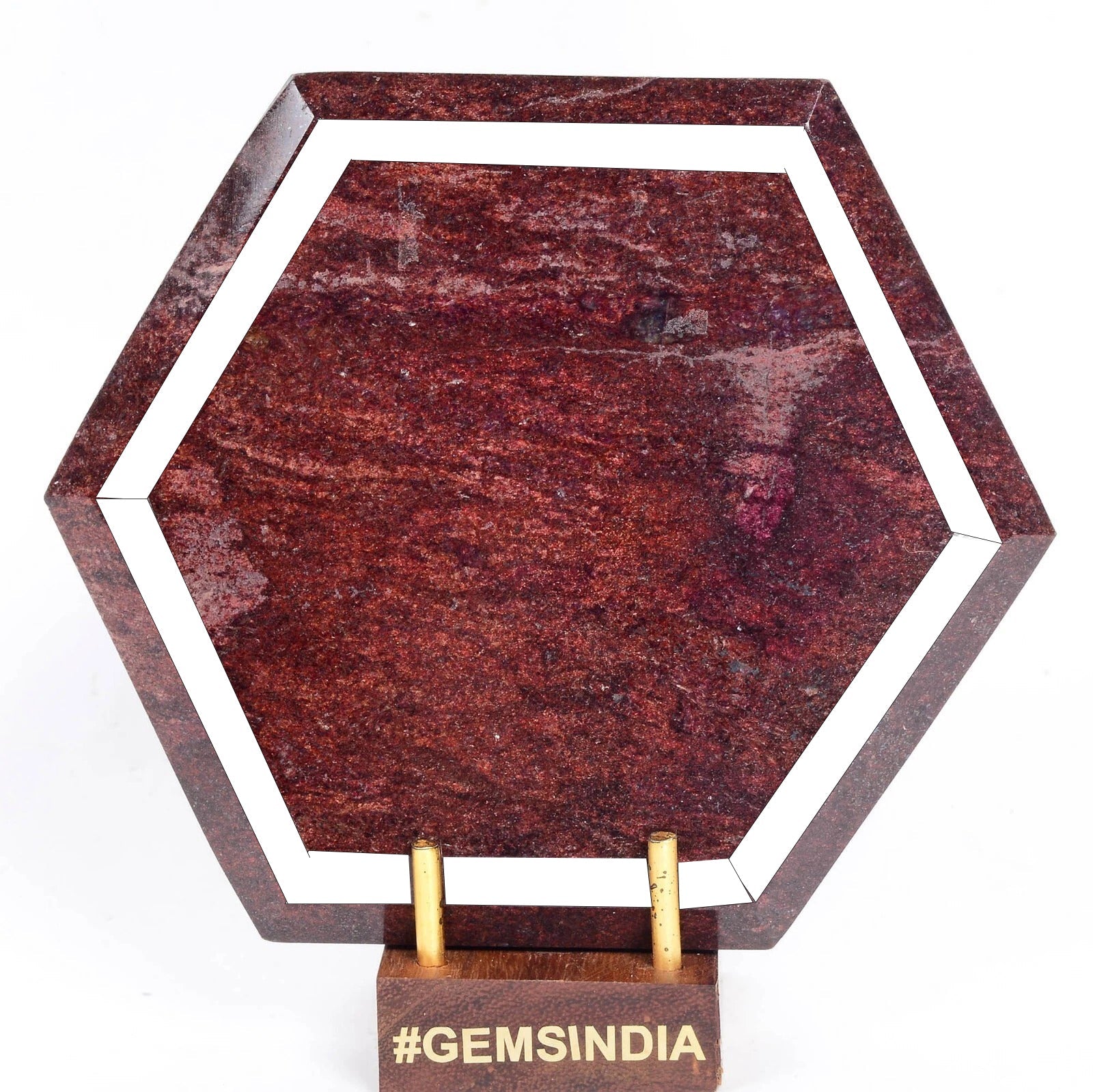 Huge 3300 Ct Natural Huge Red Ruby Hexagon Cut Earth Mined Museum Size Loose Gem