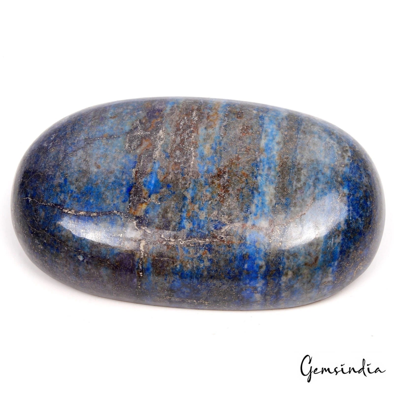 1390 Cts Natural Rare Quality Lapis Lazuli Cab Oval 105x60x20mm Loose Gemstone