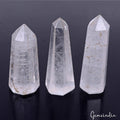 White Quartz Carving, Untreated — 53mm to 60mm, 460 Ct