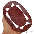 2.3 Kg Natural Dark Red Ruby Oval Faceted Museum Size Earth mined Huge Loose Ge