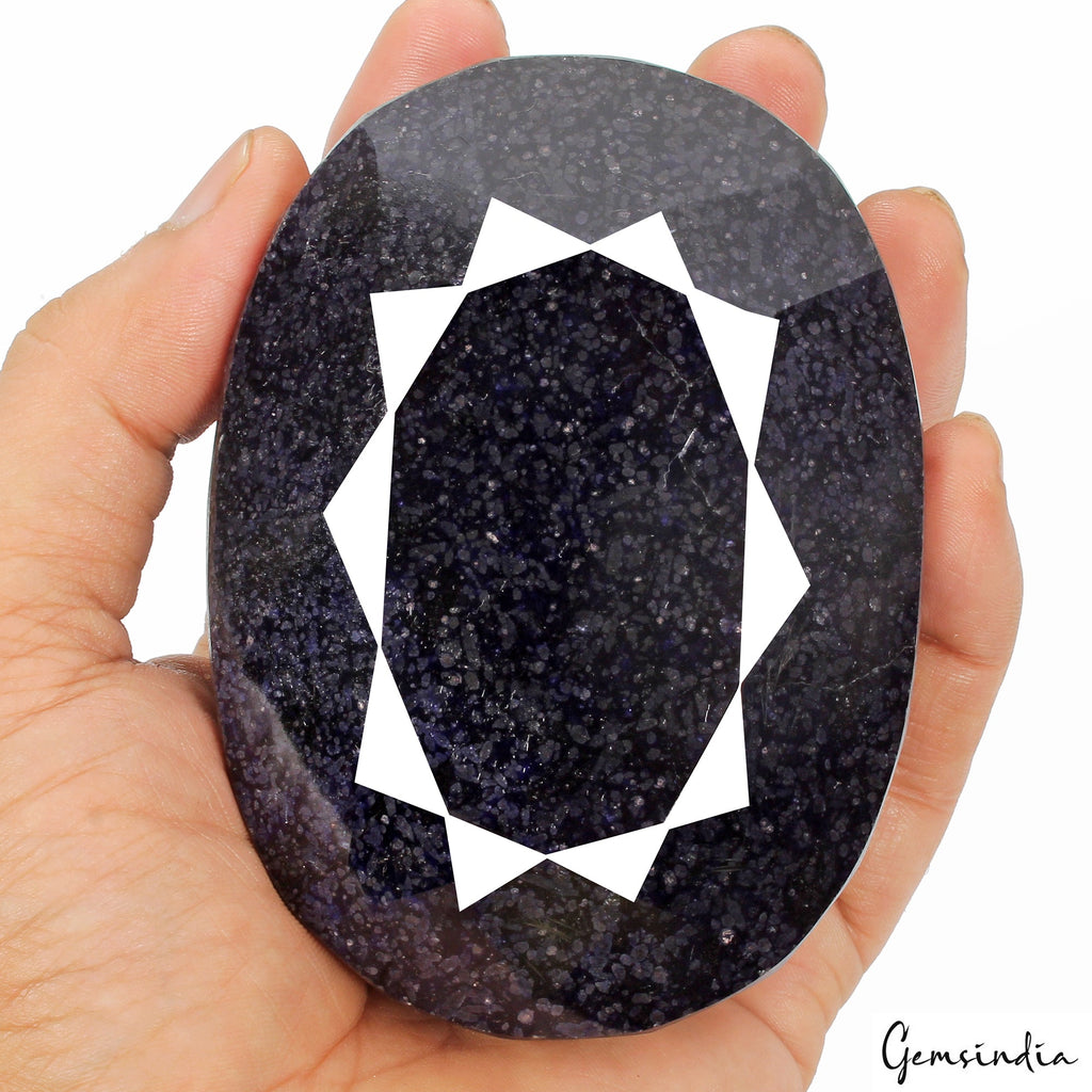 MUSEUM SIZE 3600 Ct Natural Blue Sapphire Oval Cut Loose Earth Mined Gemstone