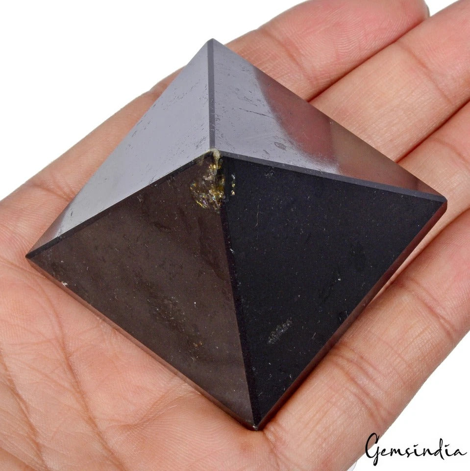 Obsidian Carving, Black — 1.5 x 1.75 Inch, 132 g (660 Ct)