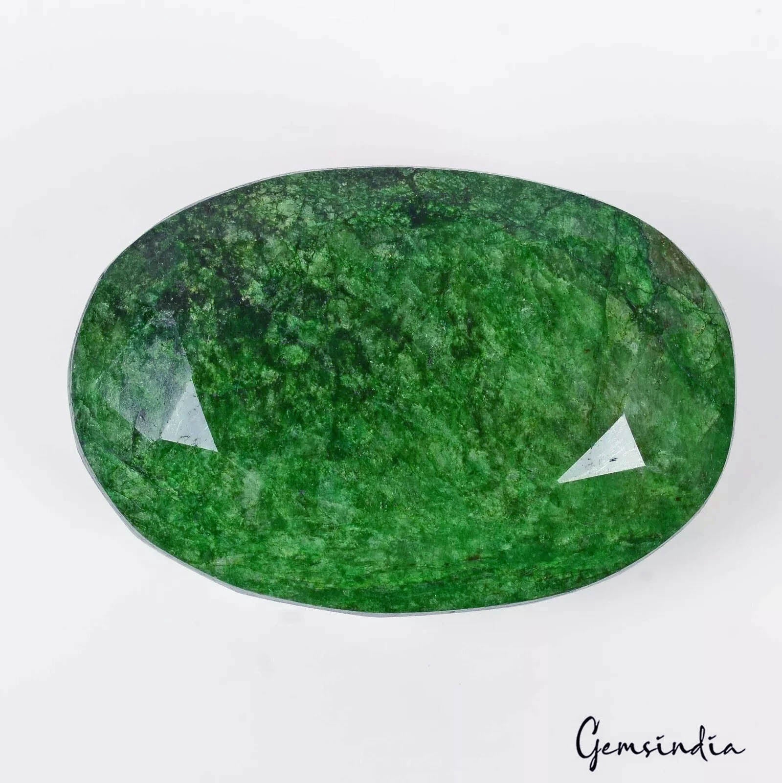 1050 Ct Natural Green Emerald Earth Mined Oval Cut Brazilian Huge Gemstone