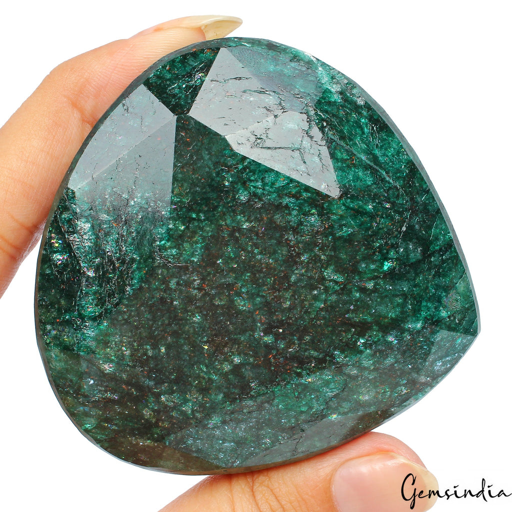 1220 Ct Natural Brazilian Dark Green Emerald Pear Cut Loose Huge Earth Mined Gem