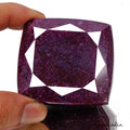 Ruby Loose Gemstone, Color Enhanced, Red — 57 x 52 x 32 mm, 1120 Ct, Madagascar