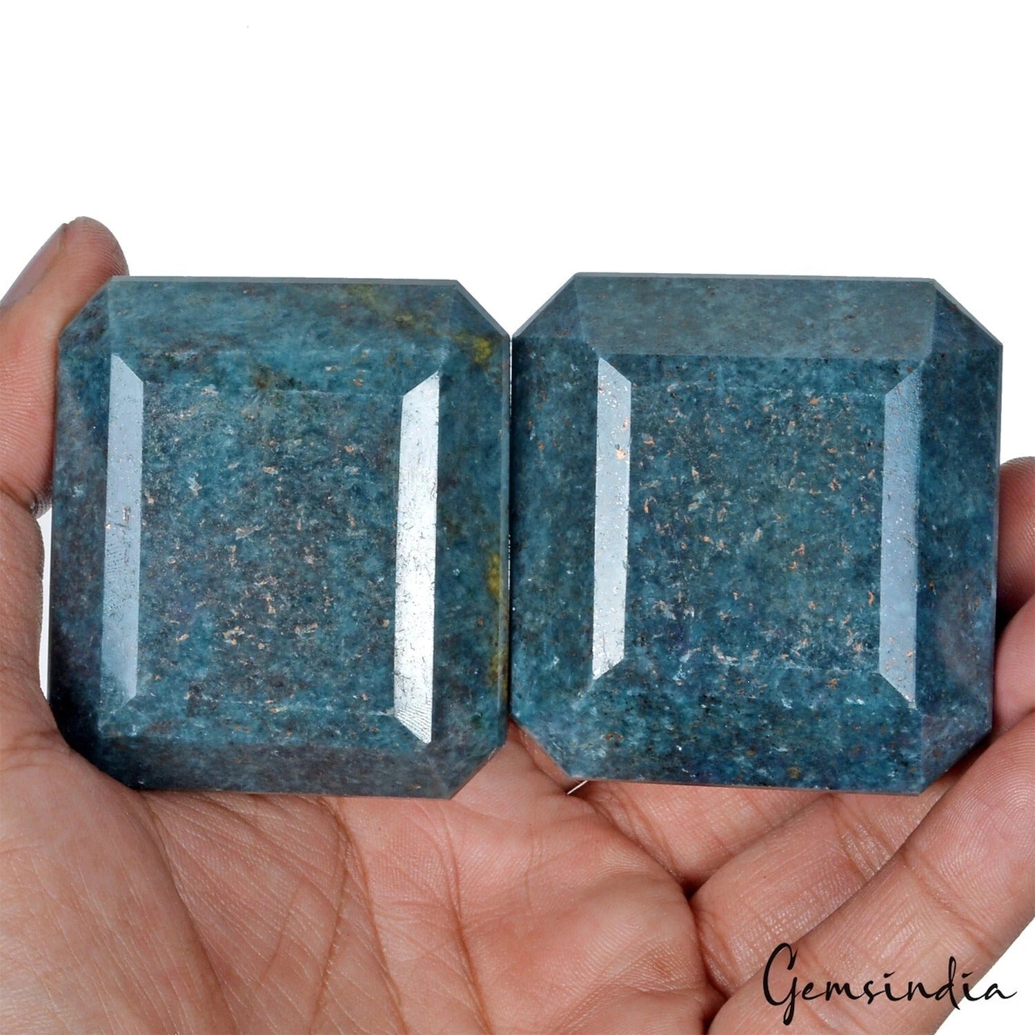HUGE 3070Ct Natural Blue Kyanite Earth Mined Octagon Cut Loose Faceted Gemstones