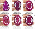 2730 Ct/6 Pc Natural Pink Red Ruby Mixed Cut Loose Madagascar Wholesale Gems Lot