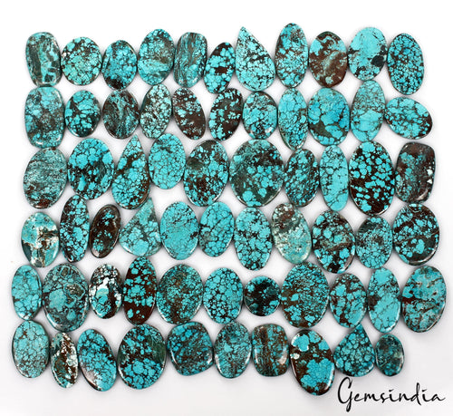 1 Kilo Lot Spiderweb Turquoise Blue Green Mix Shape Loose Gemstone A+ 31mm-60mm